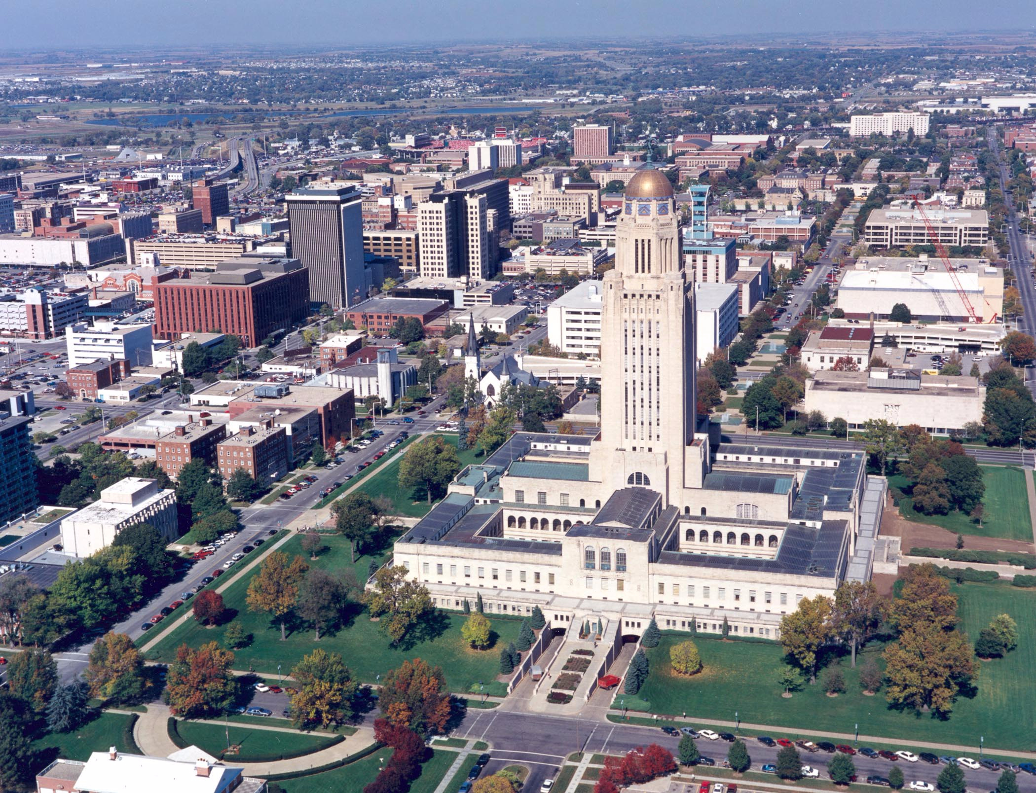 Downtown Lincoln, Nebraska (for those of you not familiar with it)