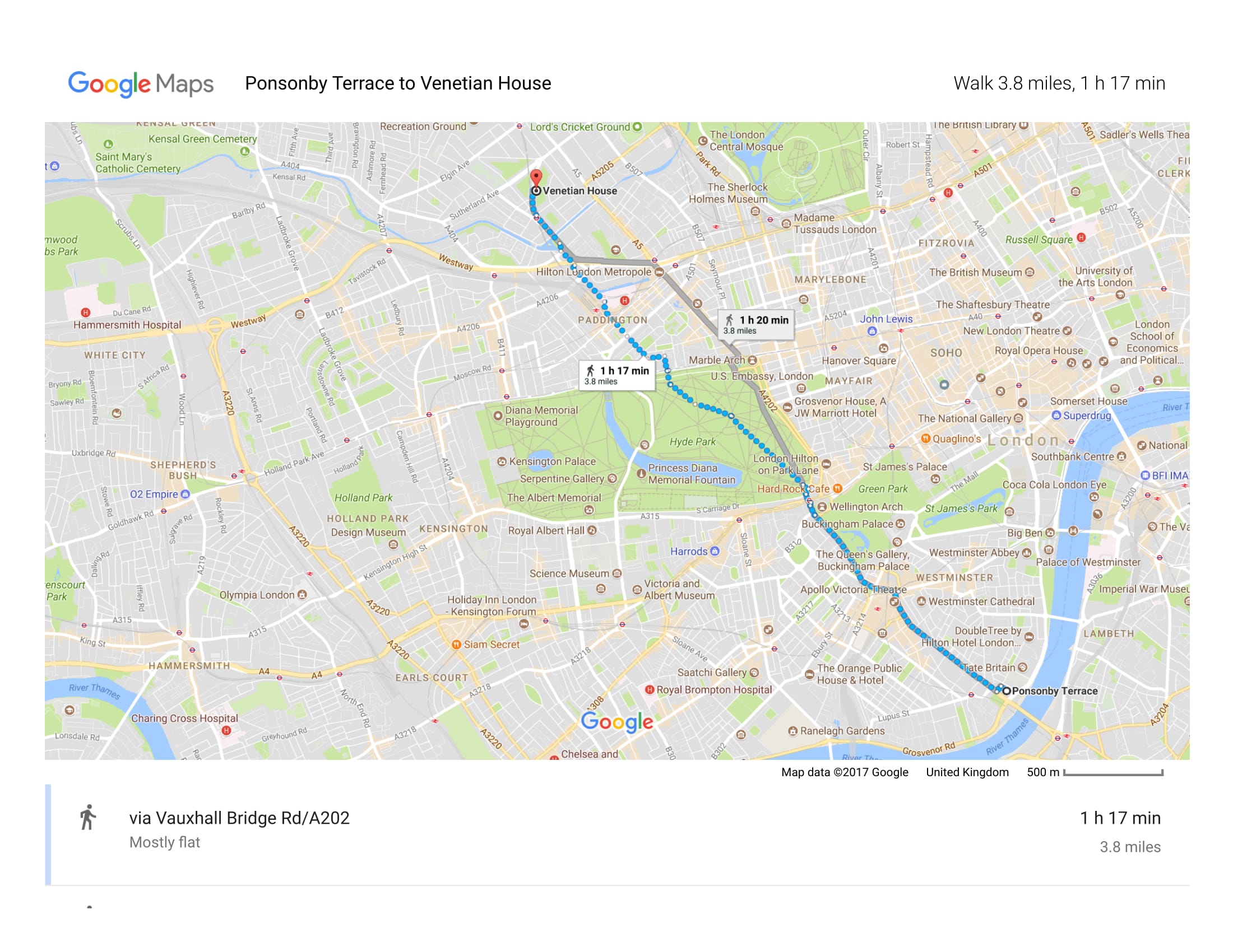 Ponsonby Terrace to Venetian House - Google Maps-1